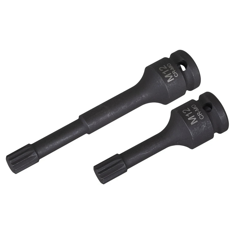 M12 Wheel Bearing Hub Spline Socket Bits for VAG 2pc - VS0100