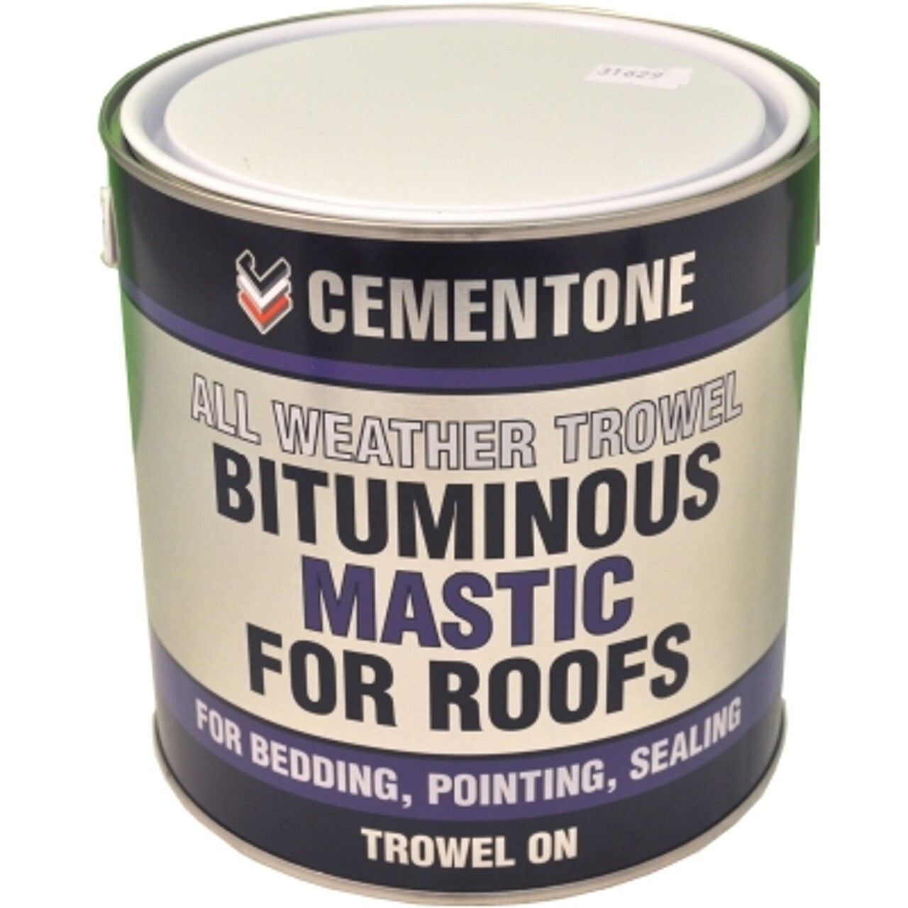 Bostik Bituminous Mastic Roofs Waterproof Sealing Trowel On Black 2.5L 600137
