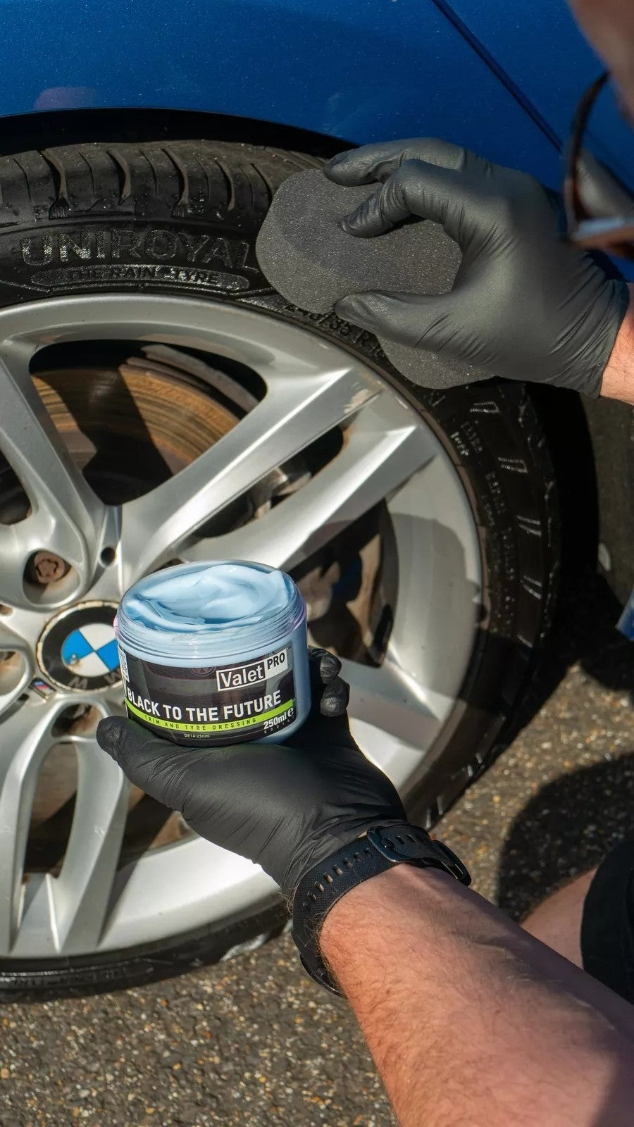ValetPro Black To The Future, Professional Scented Tyre & Trim Dressing-250ml