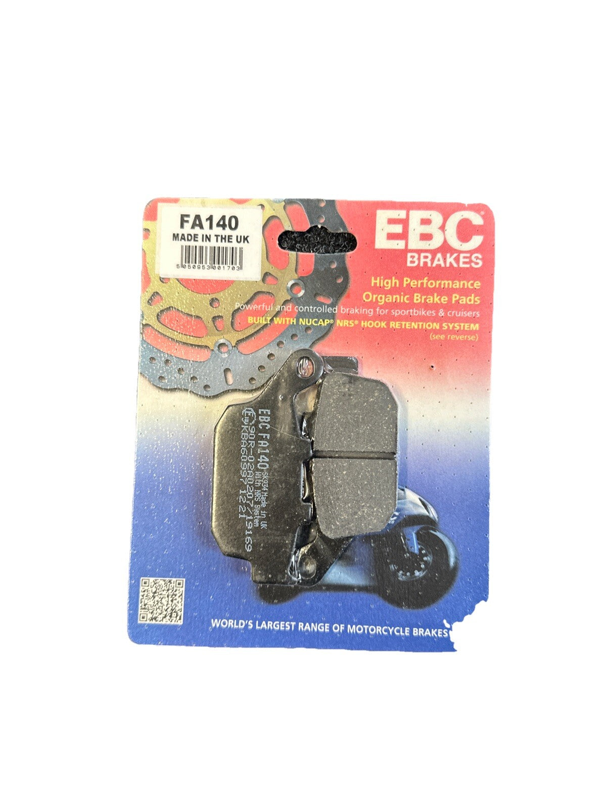 EBC Rear Brake Pads Triumph Daytona 600 - 2003 2004 / 650 - 2005 2006