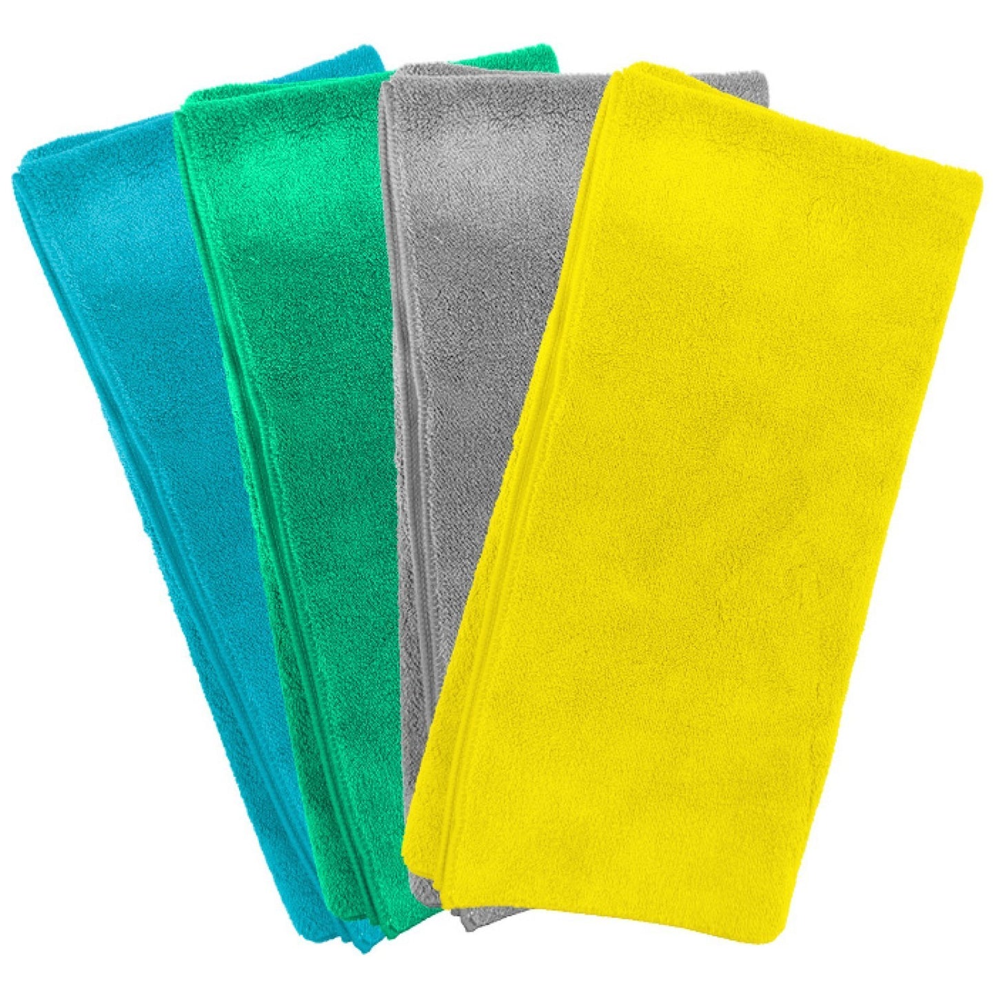 100x Microfibre Cleaning/Polisihing Cloths, Lint Free, Reusable 40cm x 30cm