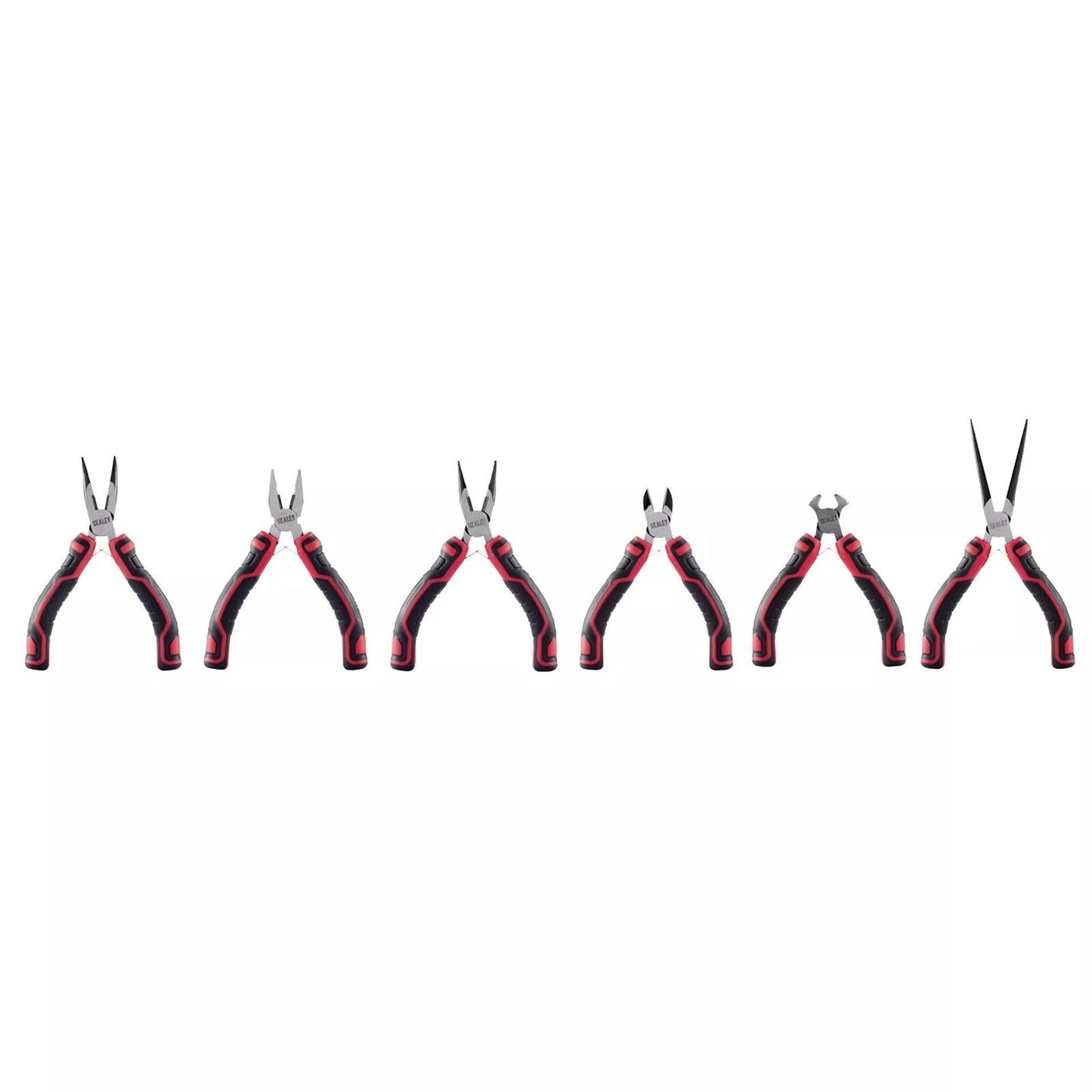 Sealey Mini Pliers Set 6pc Premier Hand Tools + Lifetime Guarantee - AK8381