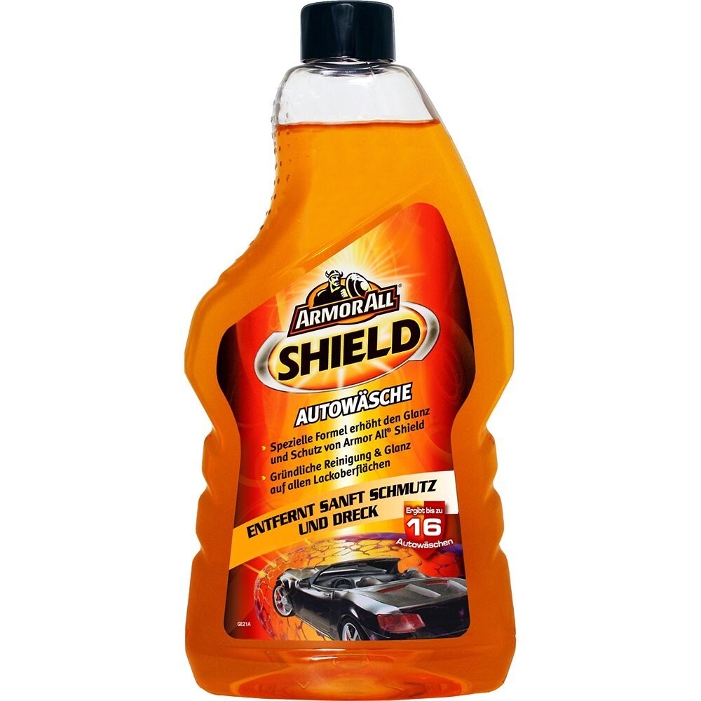 Armorall Shield Car Wash Shampoo Paintwork Bodywork Cleaner Valeting 520ml