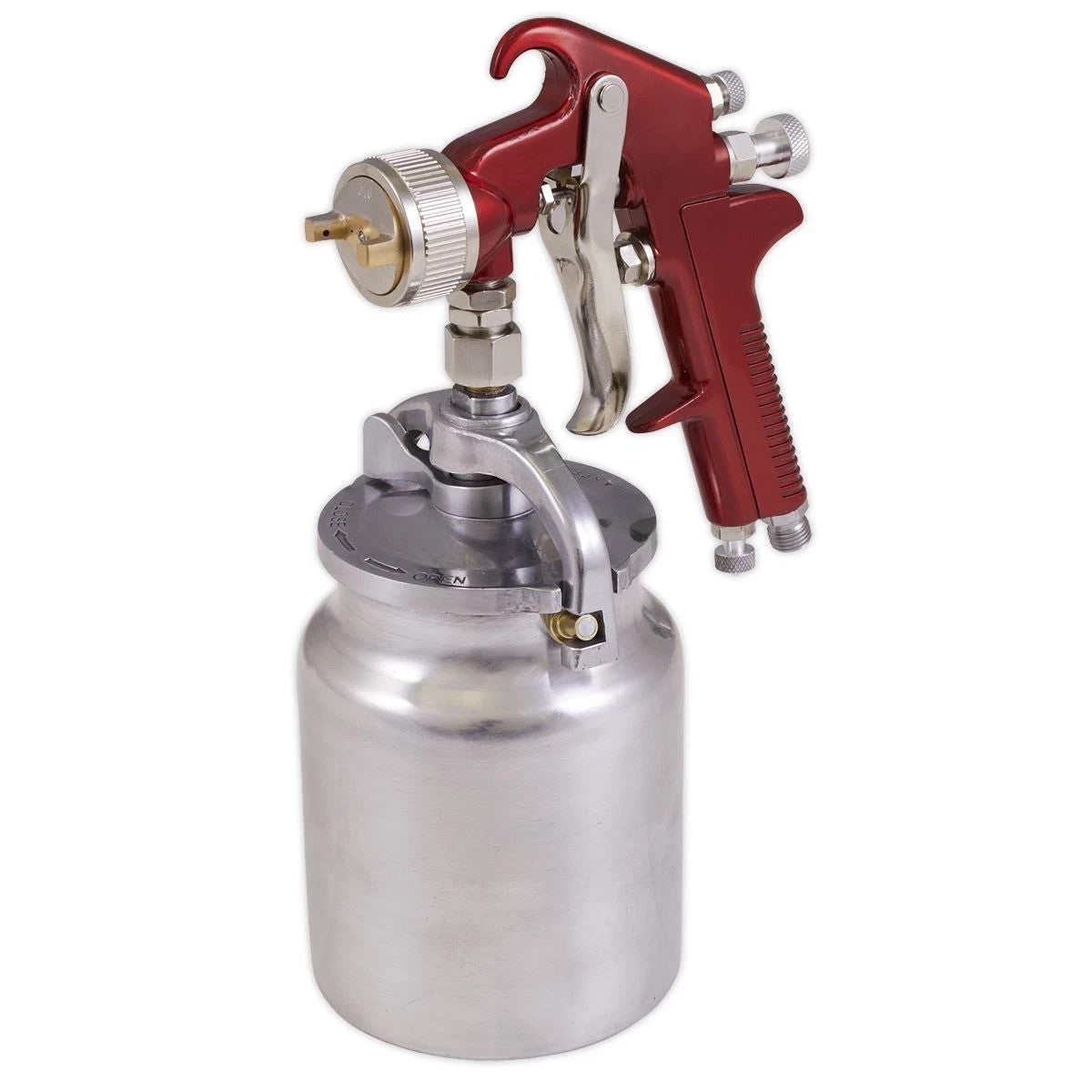 Sealey Pro Suction Feed Spray Gun 2mm Set-Up Car Automotive Refinishing