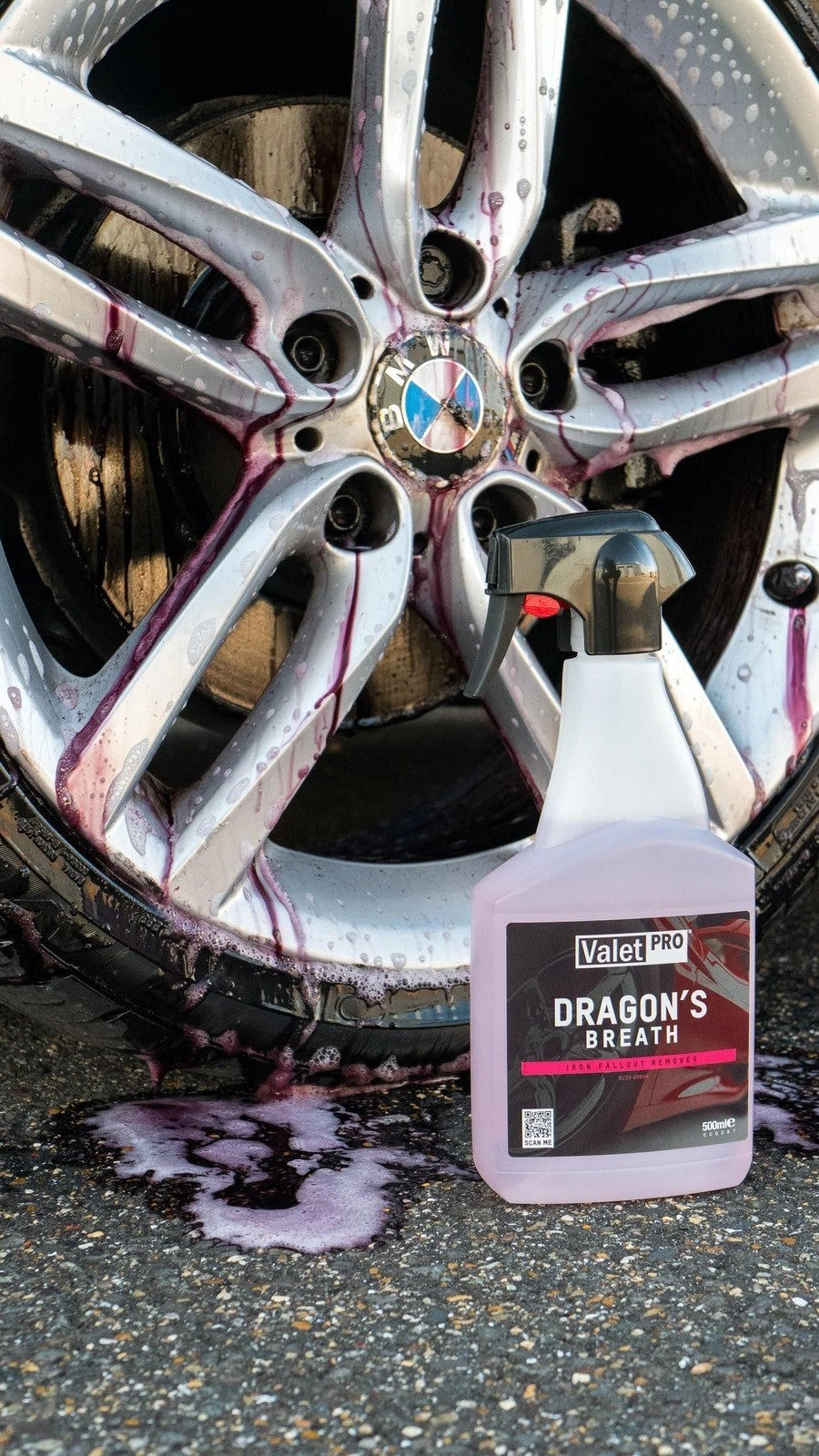 ValetPro Dragons Breath Iron Fallout Remover Wheel Cleaner 500ml