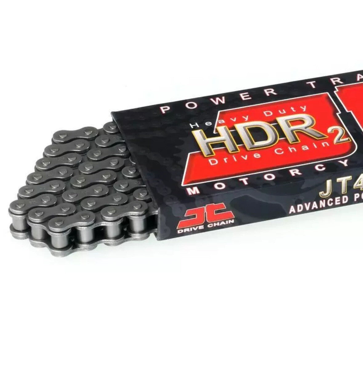 HDR2 JT 428 Heavy Duty Motorcycle Drive Chain 146 Links with Split Link