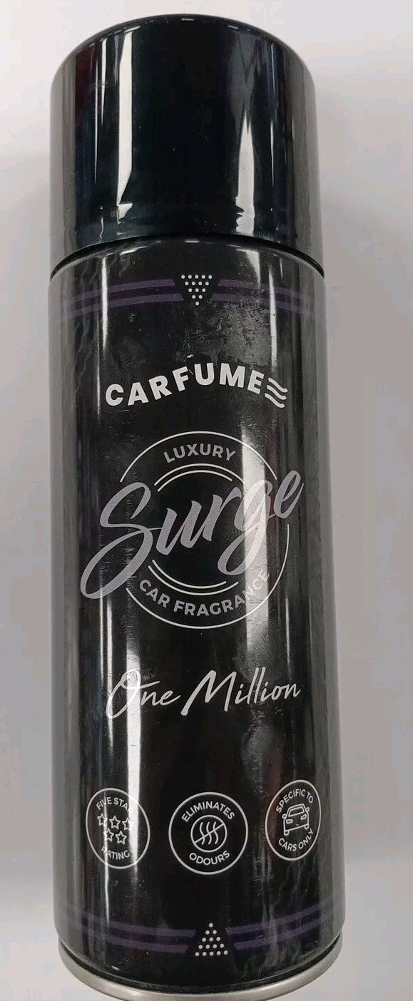 Carfume Surge Blast Can Car Air Freshener Freshner Scent - one million