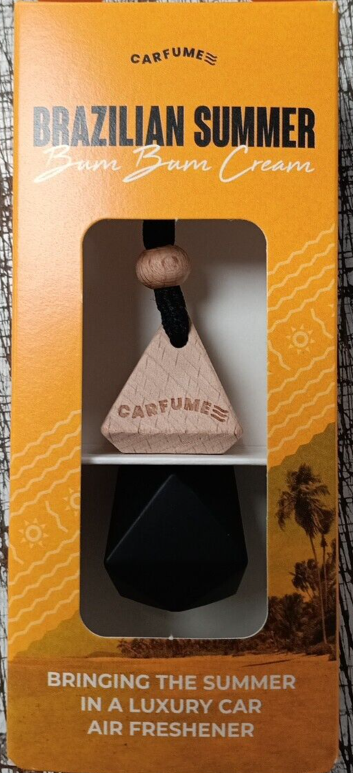Carfume Car Air Freshener Freshner Oil Perfume Fragrance Scent BRAZILIAN SUMMER