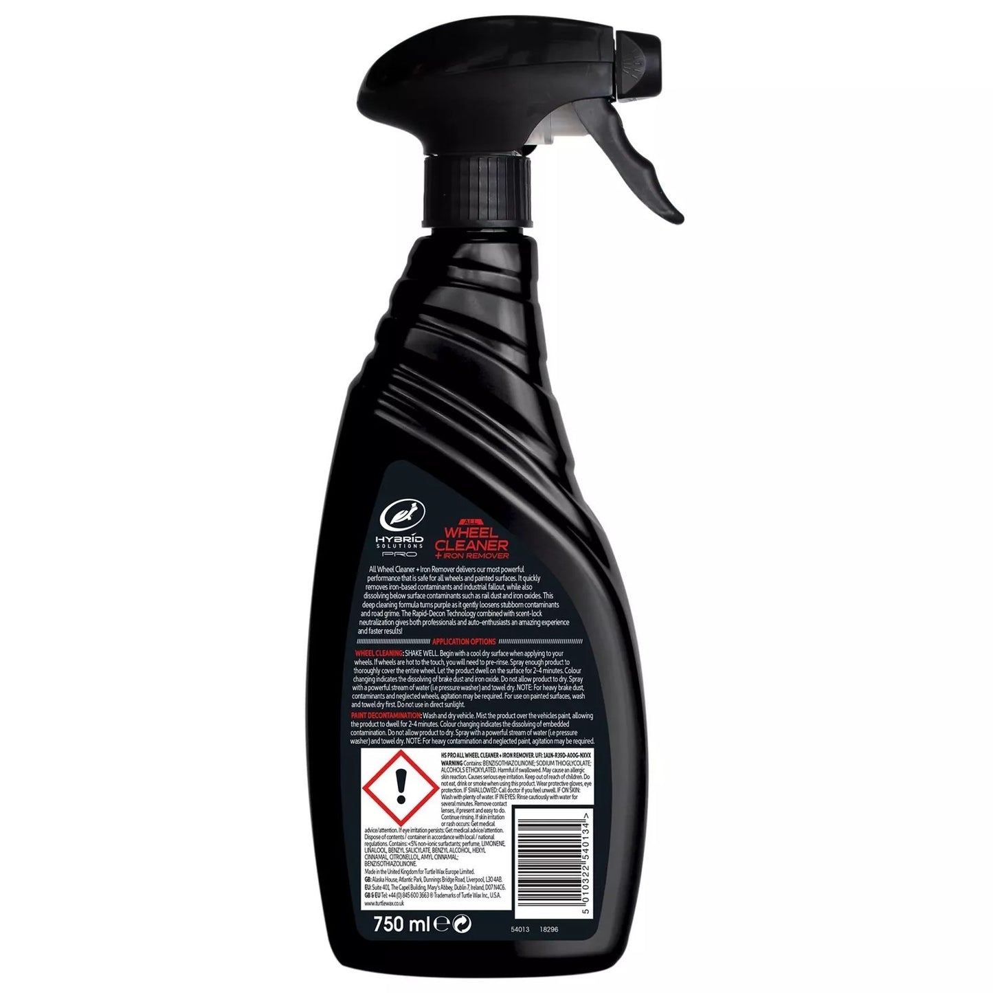 Turtle Wax Pro Rapid Decon Wheel Cleaner 750ml