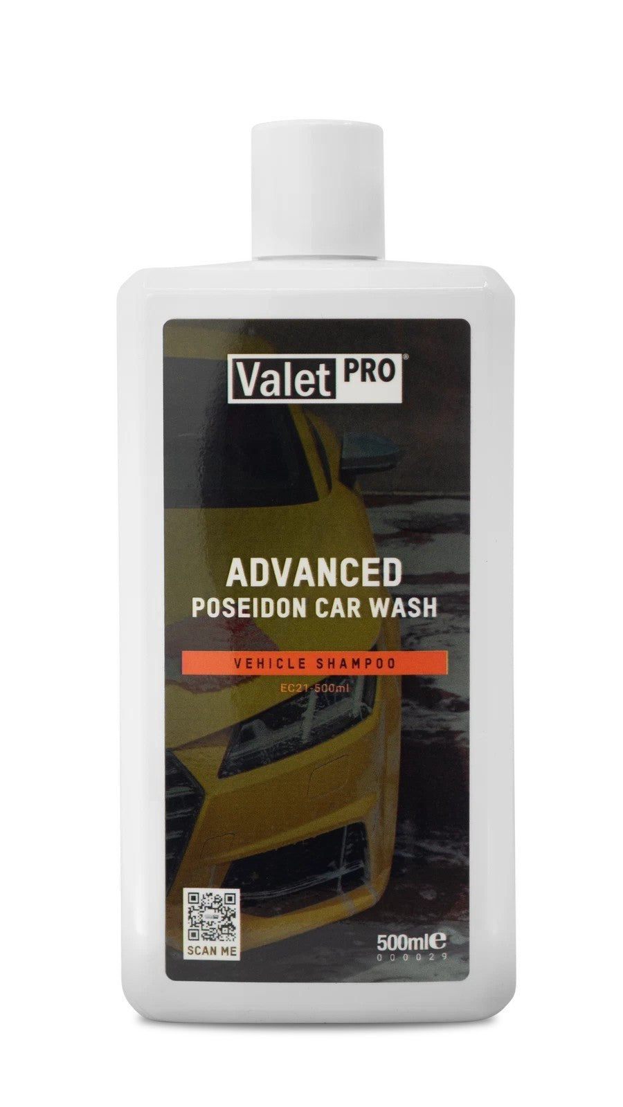 ValetPro Advanced Poseidon Car Wash, Professional Car Shampoo 500ml EC21-500ml
