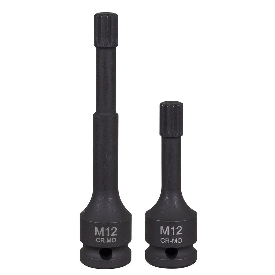 M12 Wheel Bearing Hub Spline Socket Bits for VAG 2pc - VS0100