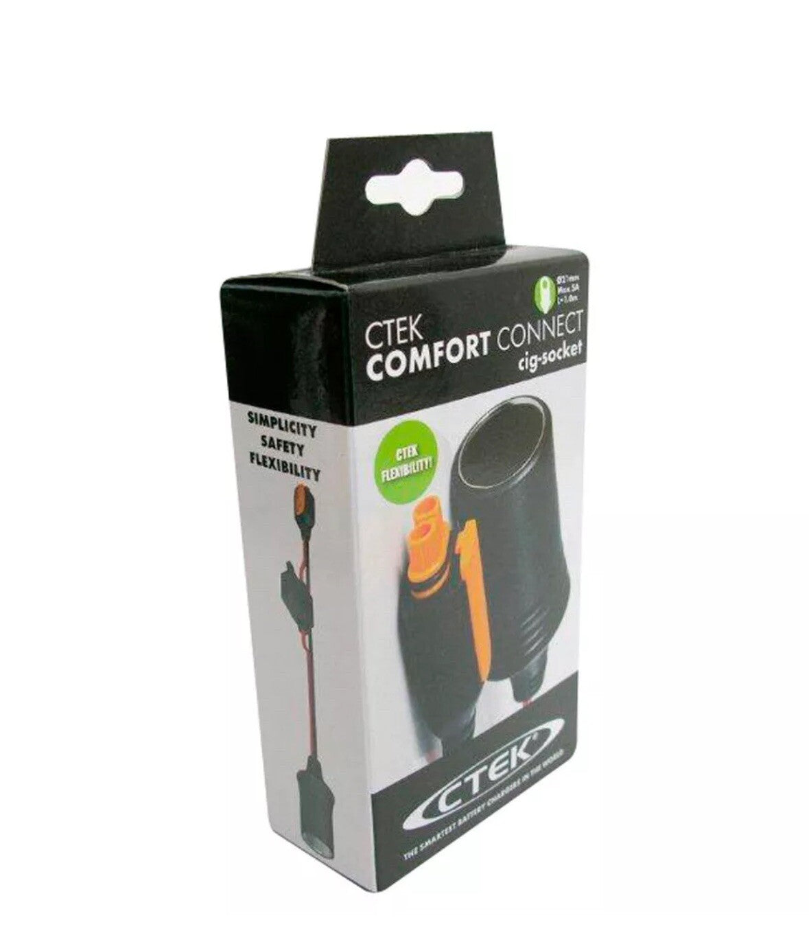 CTEK Comfort Connect - 12v / Cigarette Power Socket Adaptor - 100cm Cable