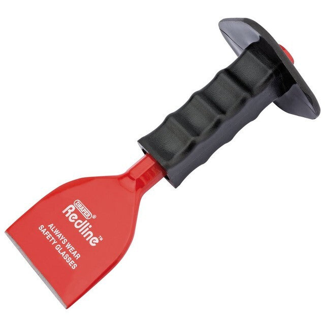 DRAPER 75 x 220mm Brick Bolster with Hand Guard 68591