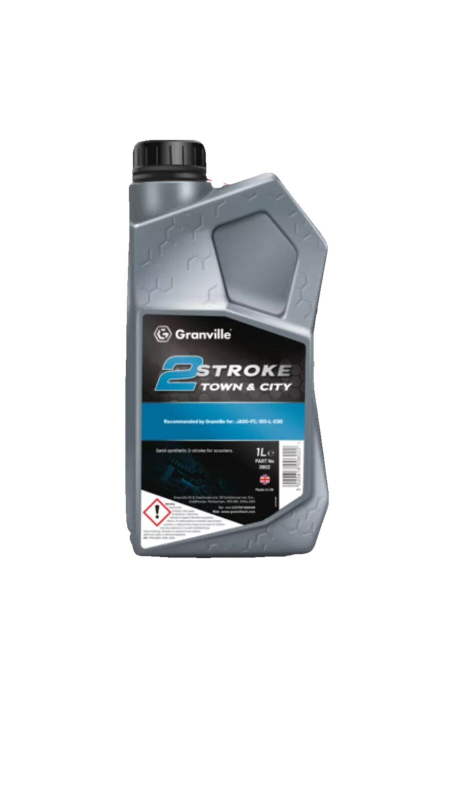 GRANVILLE Town City Semi Synthetic 2 Stroke Motorcycle & Scooter Oil 1L
