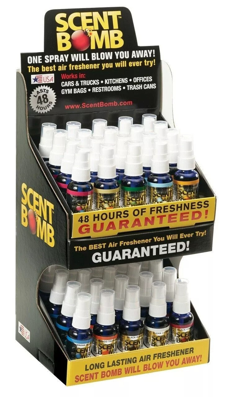 USA Scent Bomb Spray Car Home Air Freshener Freshner Fragrance Assorted
