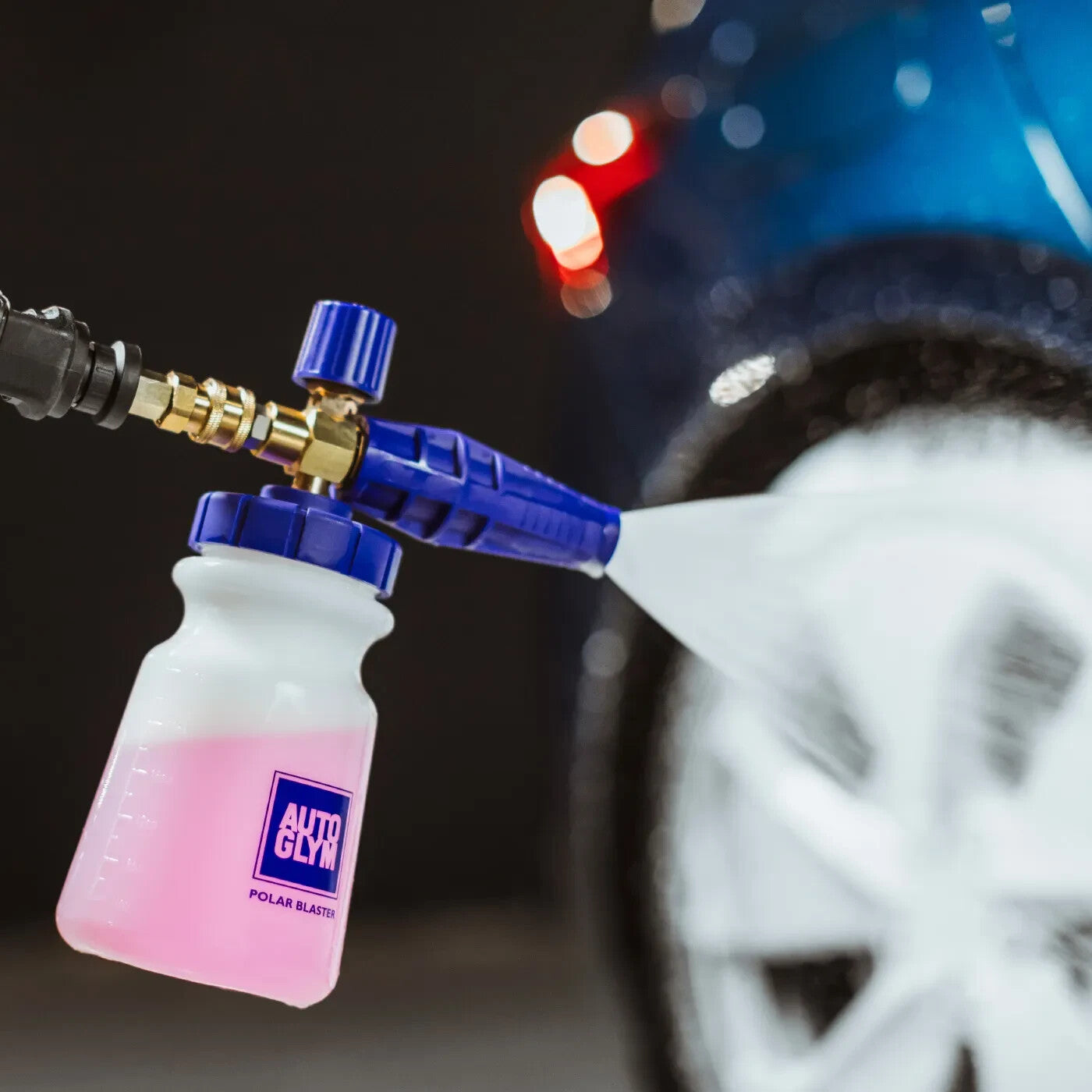 AUTOGLYM POLAR BLAST GUN SNOW FOAMER PBKIT WITH KARCHER K-SERIES ADAPTER NEW