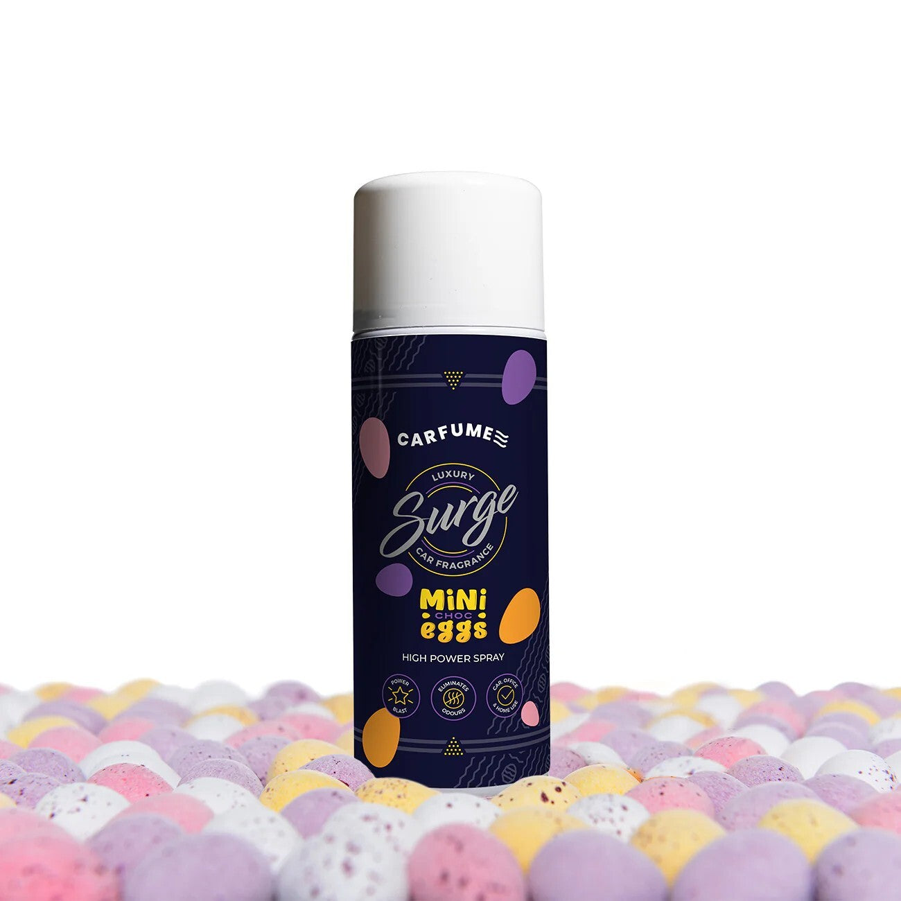 Limited Edition Carfume Mini Eggs Gift Set, Car Air Freshener Diffuser & Spray