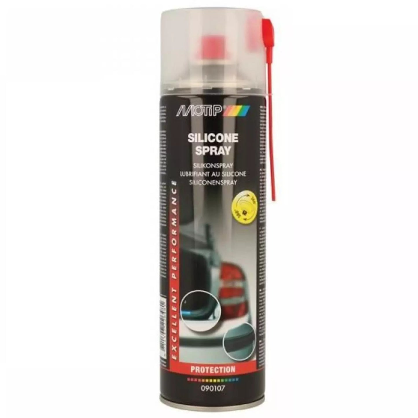 Motip Silicone Spray Plastic & Rubber Valeting Cleaning Top Quality 500ml