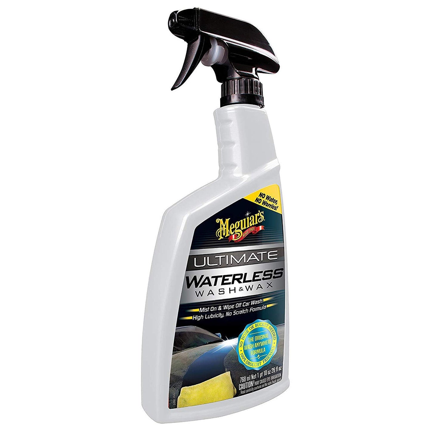 Meguiar's G3626 Ultimate Waterless Wash and Wax - 768ml
