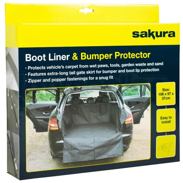 Car Boot Liner Lip Protector Dirt Pet Dog Cover Mat Heavy Duty Water Resistant