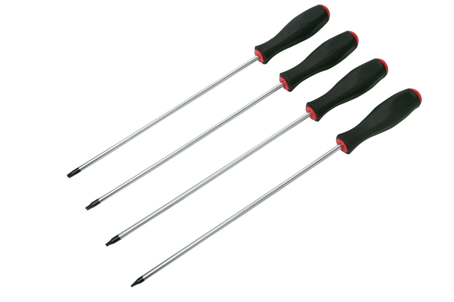 Extra Long Torx Star Screwdrivers Set T15 T20 T25 T30 Magnetic Tip bsp12056