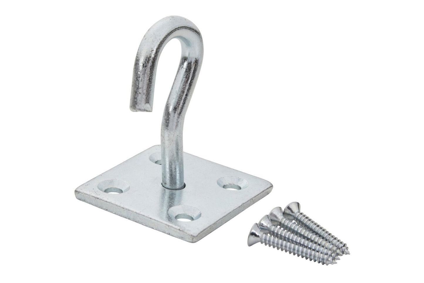 Blue Spot Tools Ironmongery 50mm x 50mm Zinc Plated Hook on Plate bsp78068