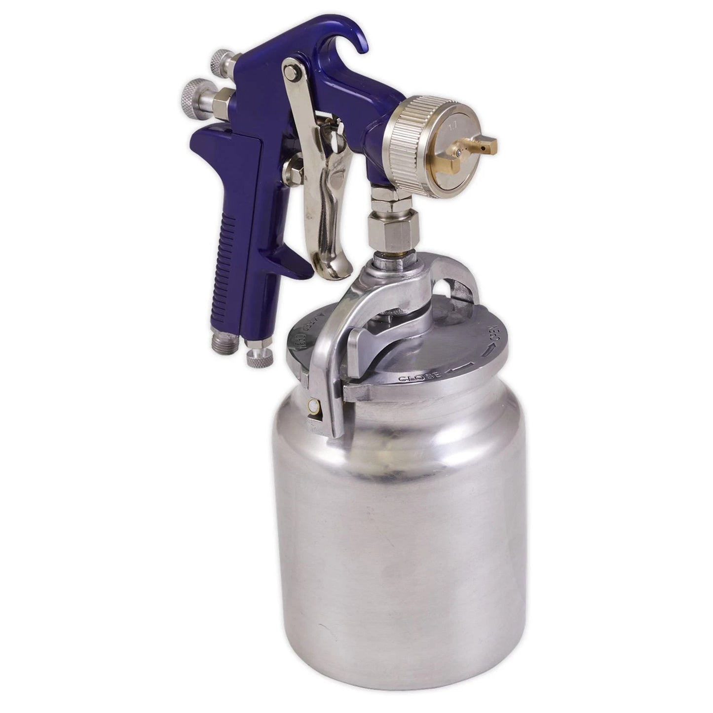 Sealey Suction Feed Spray Gun 1.7mm Set-Up - S717
