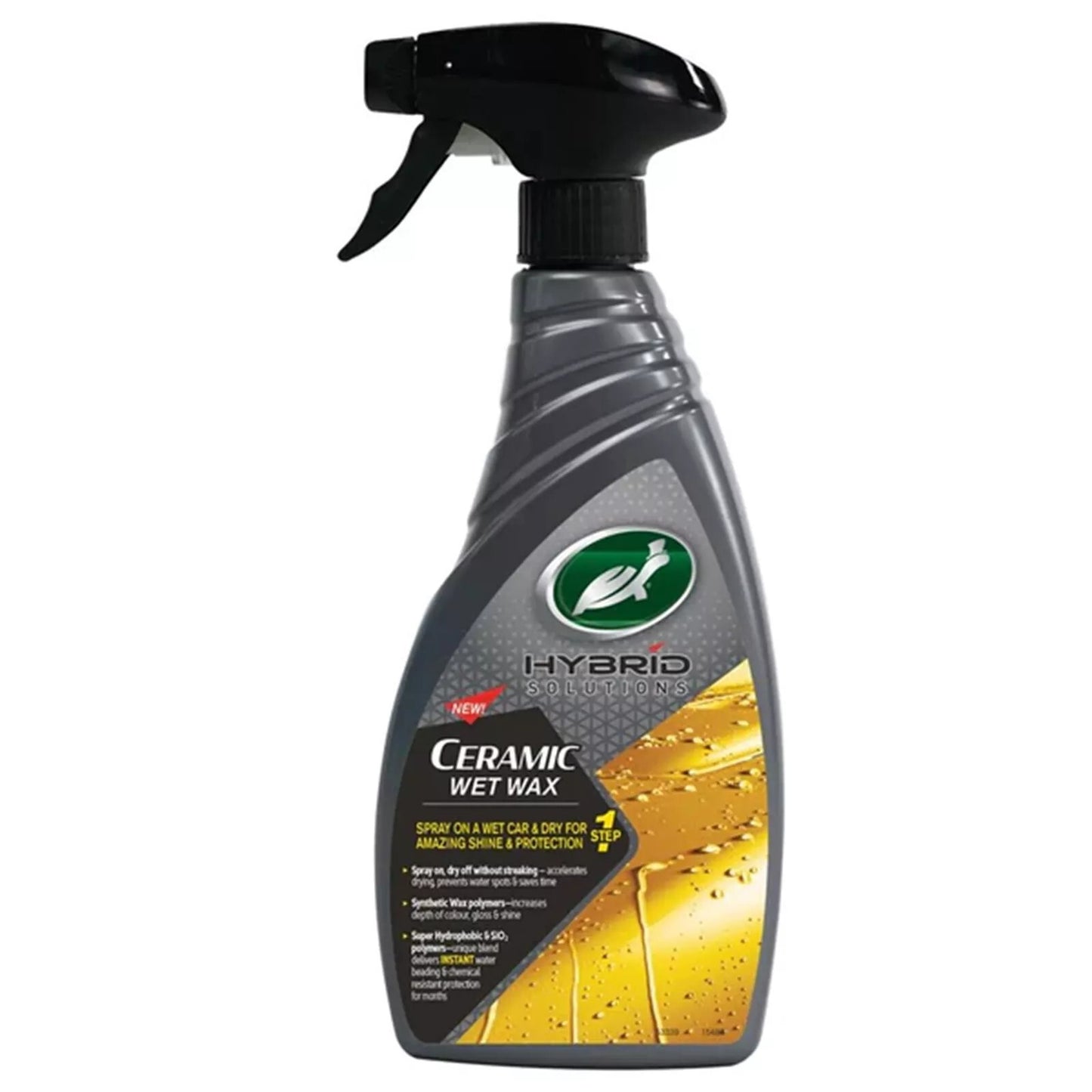 Turtle Wax Hybrid Solutions Ceramic Wet Wax High Gloss Shine Car Spray 500ml