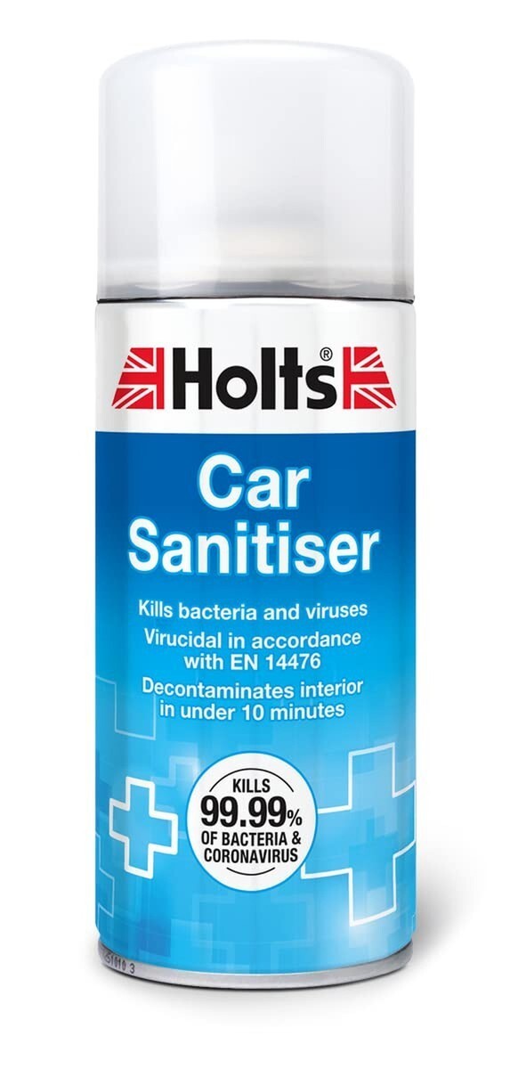 Holts Car Sanitiser Cleaner Air Con Bomb Purifier Kills Bacteria & Viruses 150ml
