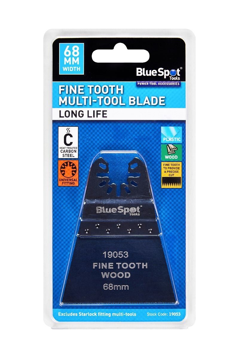 Blue Spot Tools 68MM Fine Tooth Multi-Tool bsp19053