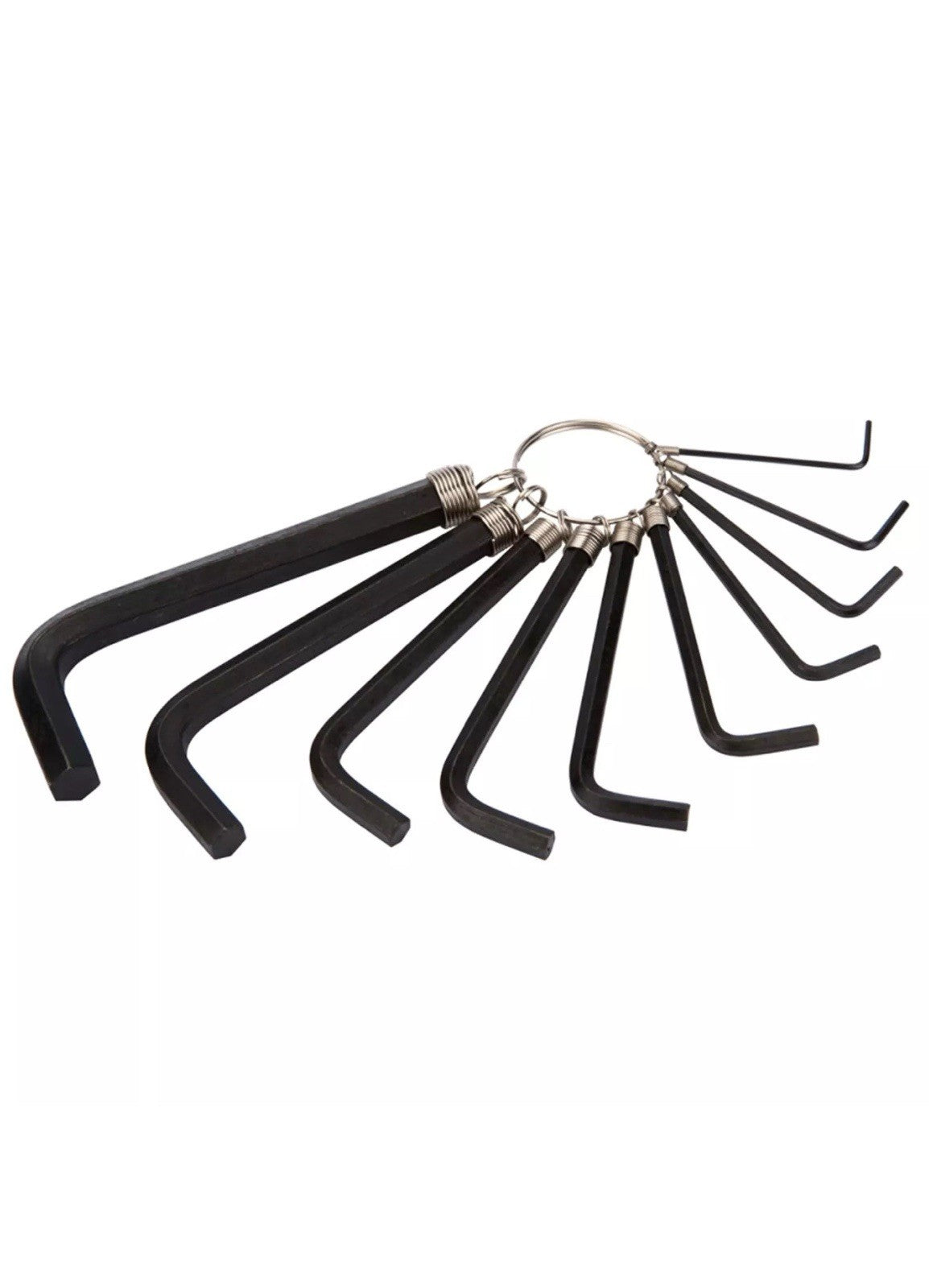 BlueSpot 10Pcs 1.5-10mm Metric Hex Key Set