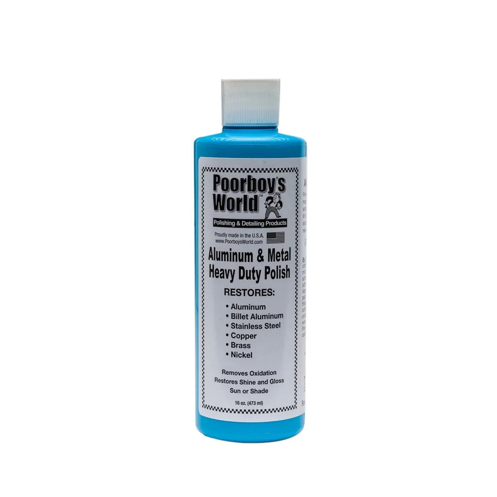 Poorboys Aluminium & Metal Heavy Duty Polish For Stainless Steel PB-AM16