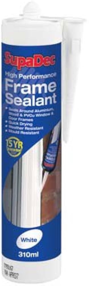 SupaDec Frame Sealant, Upvc & Aluminium Window & Doors Sealant, Various Colours