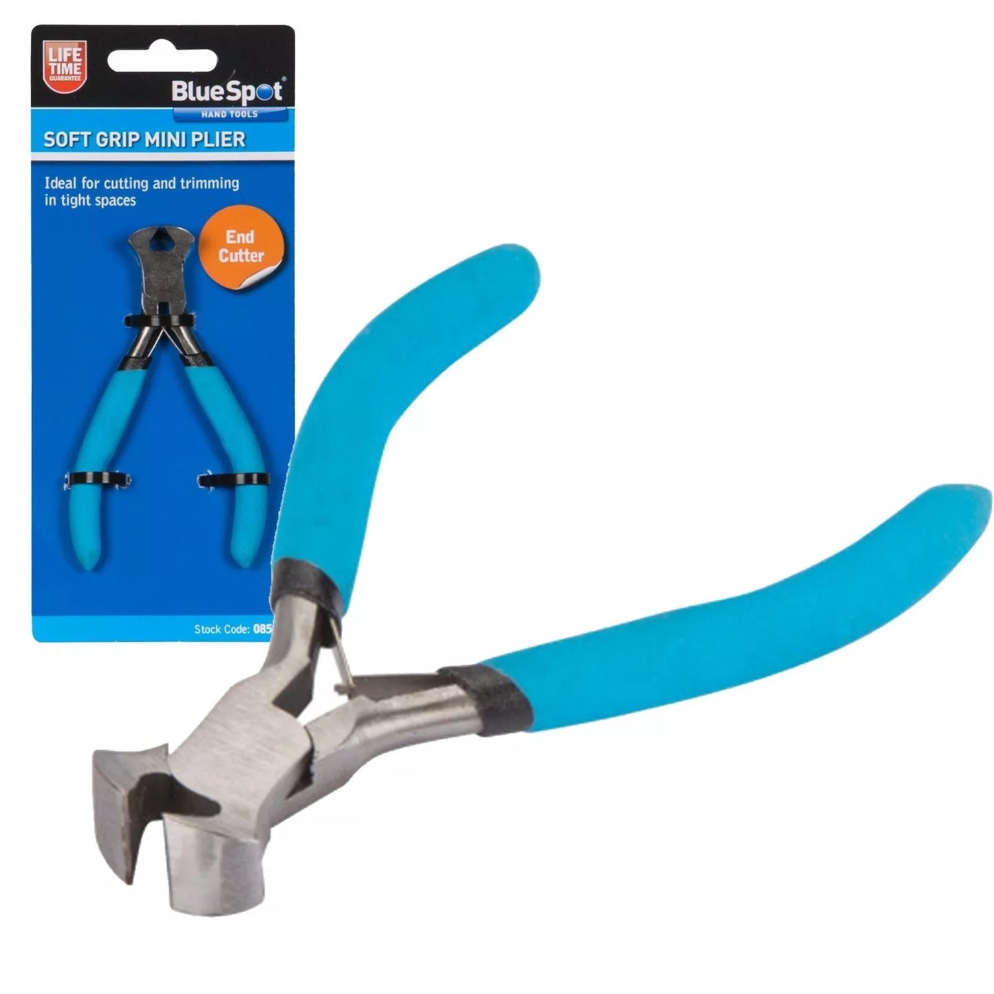 Bluespot Mini End Soft Grip Cutter Plier Ideal For Cutting 08509