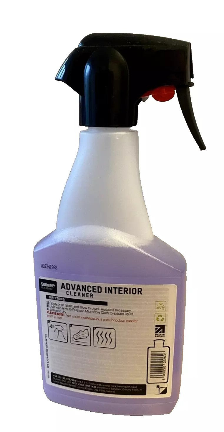 Valet Pro Advanced Interior Cleaner IC2-500ml Carpet & Upholstery ECO-FRIENDLY