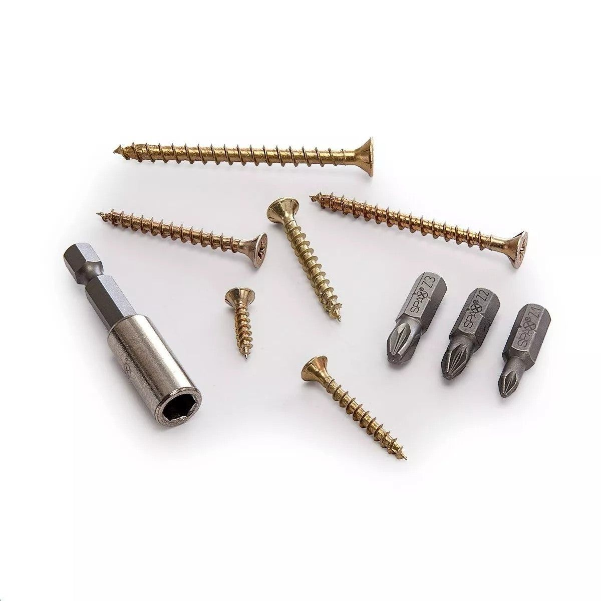 Spax 199 Piece Assorted Screws & Bits Set