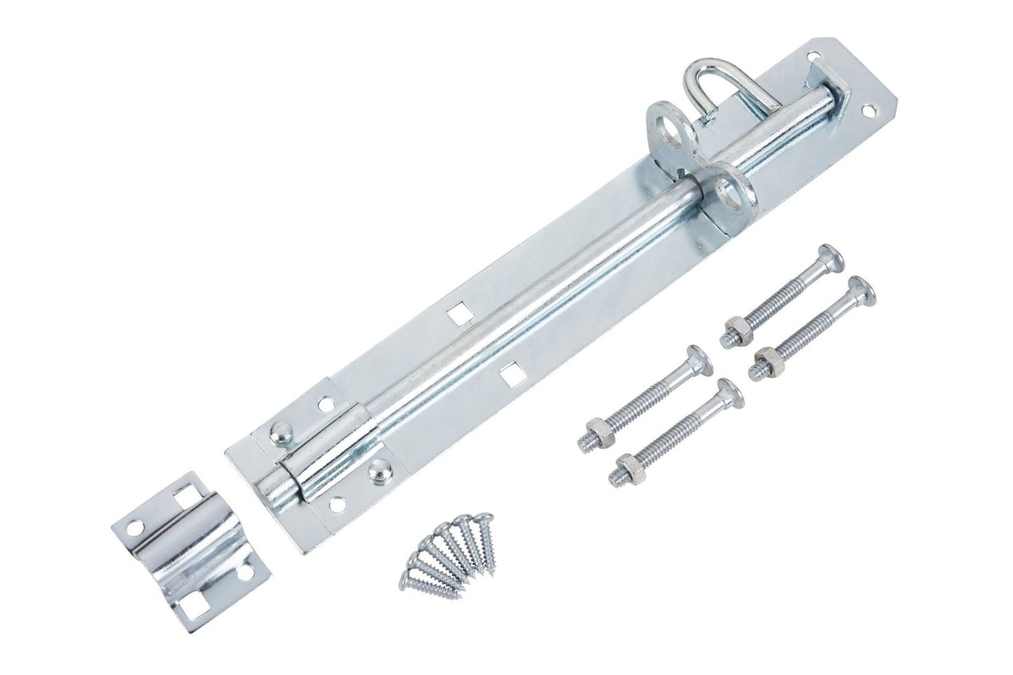 Blue Spot Tools Ironmongery 250mm Zinc Plated Brenton Bolt bsp78017