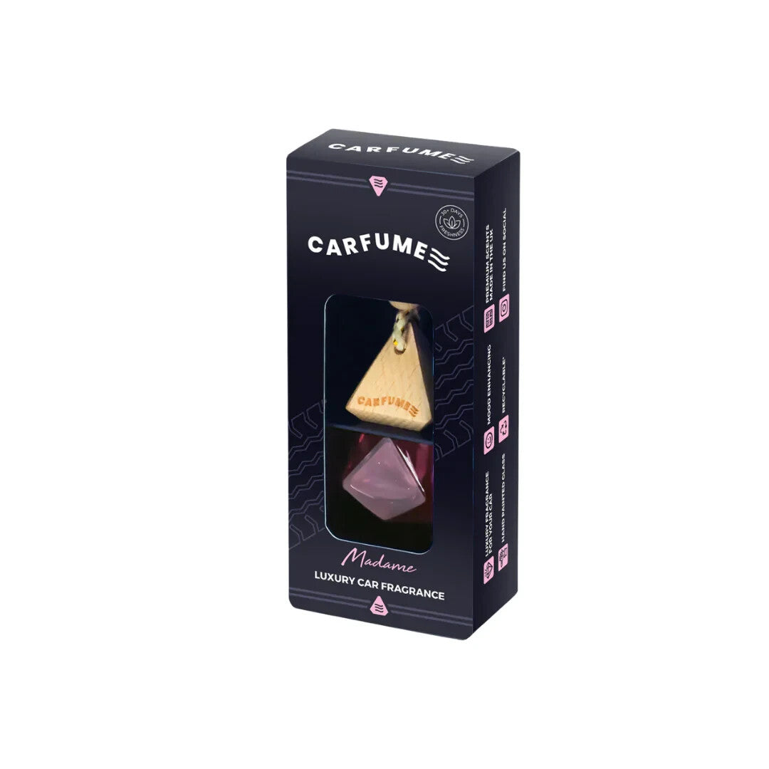 Carfume Hanging Bottle Diffuser Air Freshener Odour Eliminator Car & Home Madame