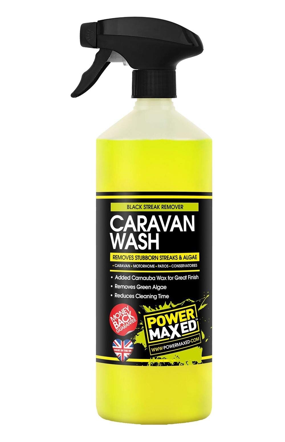 Power Maxed Caravan/Conservatory/UPVC Cleaner 1 LITRE CWRTU
