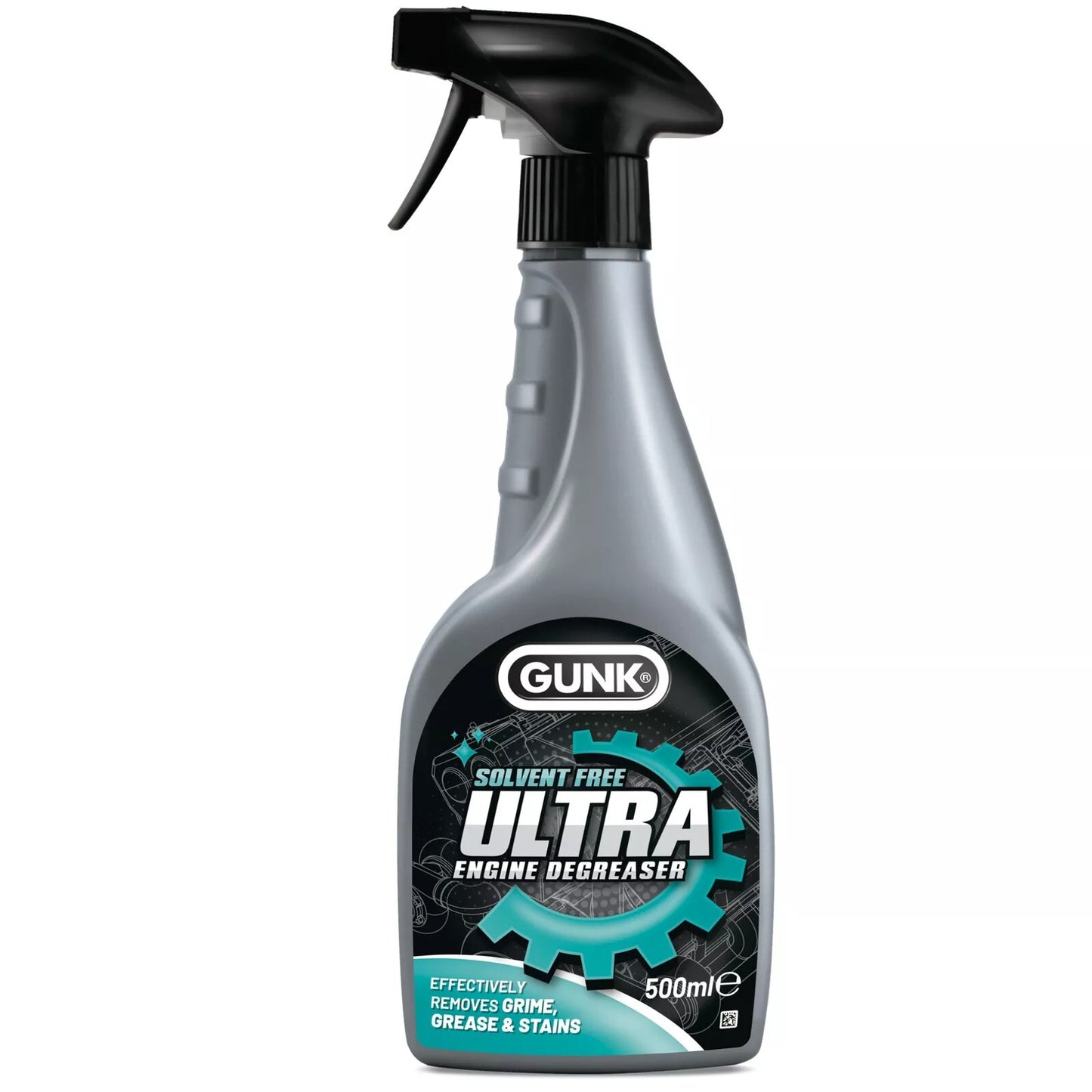 Gunk Ultra Engine Degreaser Spray Cleaner Car Grease Dirt Remover Trigger 500ml