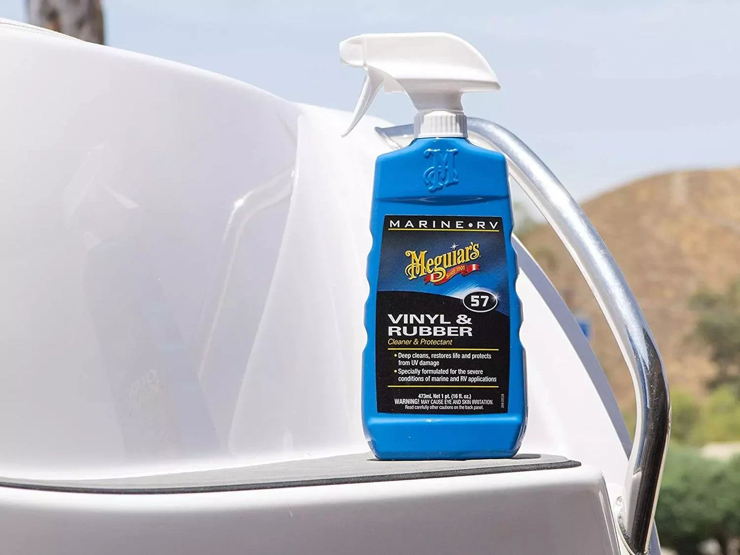 Meguiar's 57 Marine RV Vinyl and Rubber Cleaner & Protectant 473ml