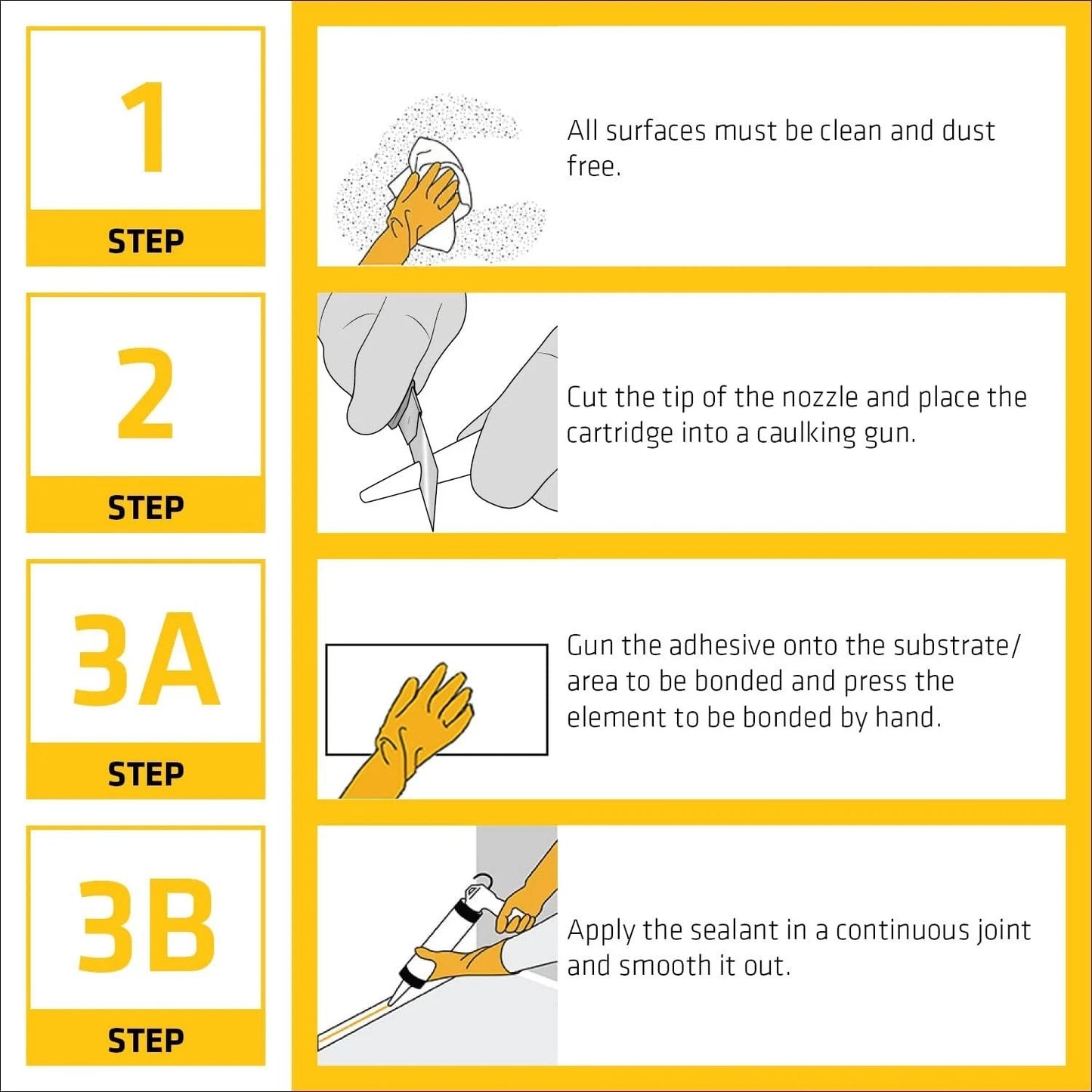 Sika Stixall- White – Extreme Power Sealant And Adhesive – Waterproof – 290 ml
