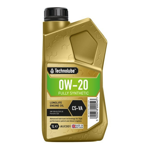 Technolube Fully Synthetic 0W-20 C5 VAG - 1L, VW, PORSCHE