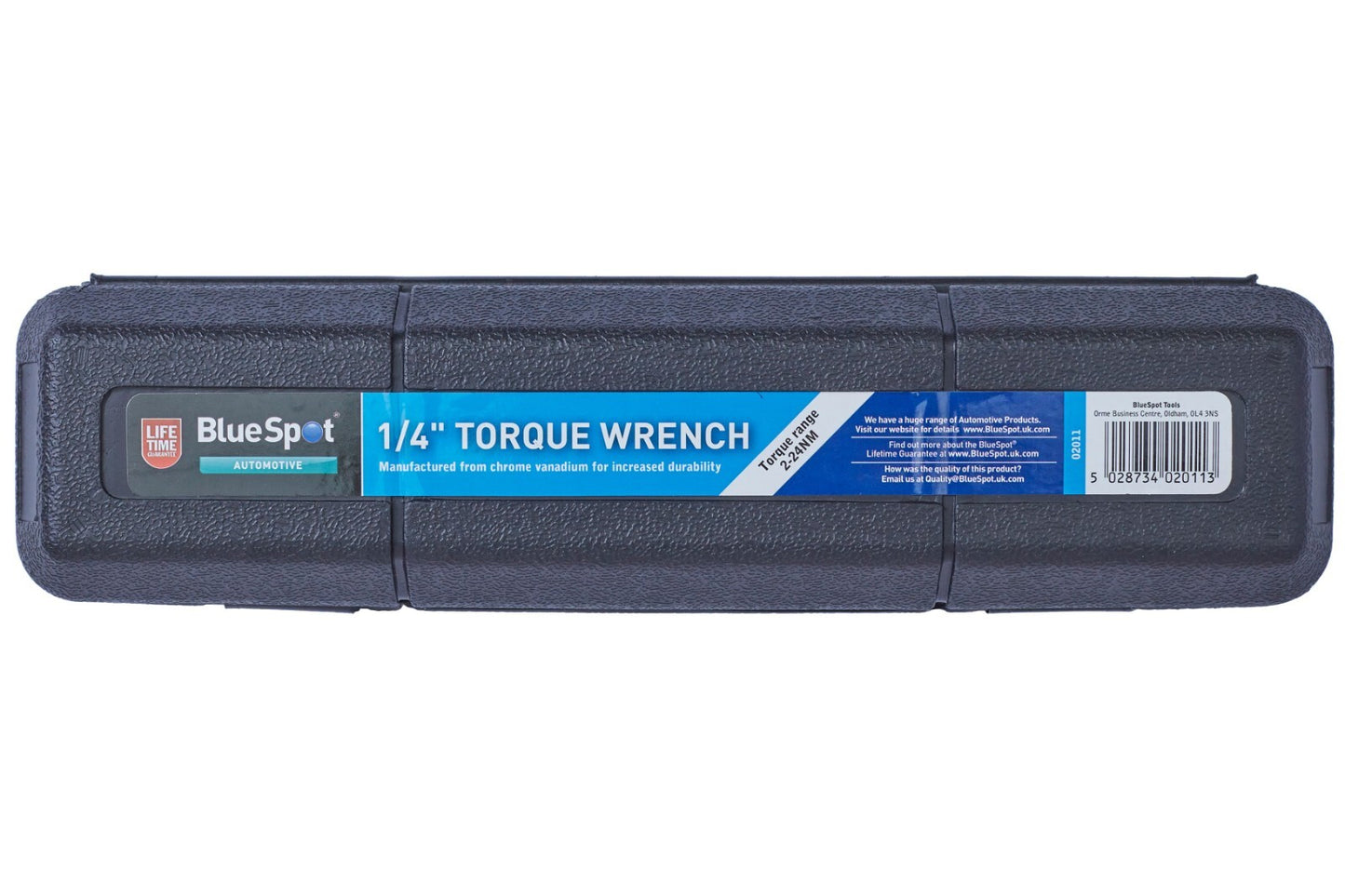 BlueSpot 1/4" 2-24NM Torque Wrench - Chrome 02011