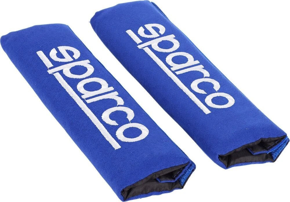 Sparco Seat Belt Pads Car Harness Cover Shoulder Pads Black Red Blue Comfortable