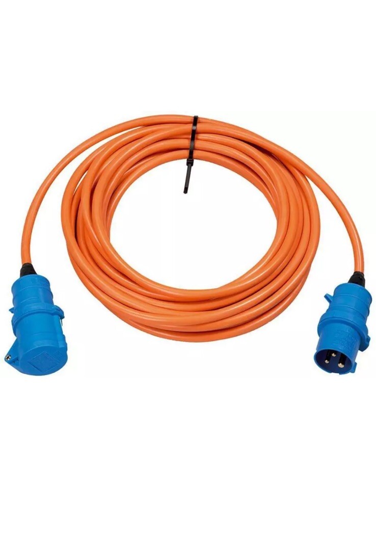 Ring Automotive, Mains Extension Lead, 240V, 16A, 25m RCT1660, Hook Up Extension