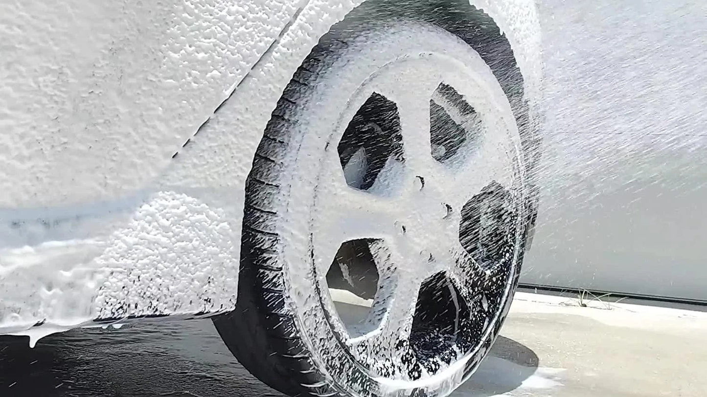 Turtle Wax Snow Foam Car Shampoo 5 Litre- Removes Traffic Film, Cherry Scented