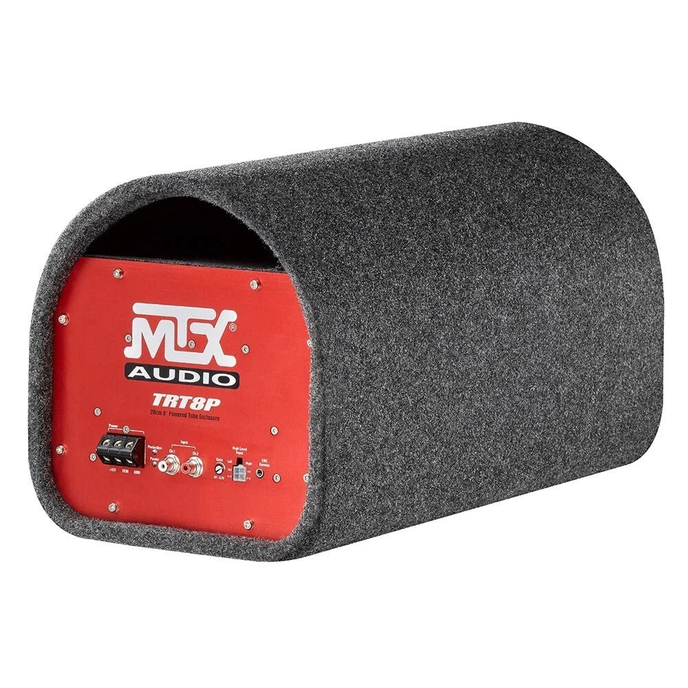 8" Powered Bass Tube - MTX Audio- TRT9P- 420w Peak, 14ow RMs