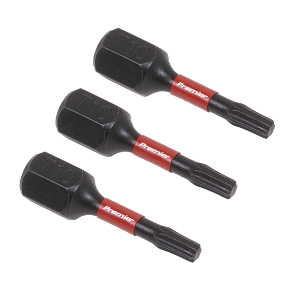 Sealey Premier TRX-Star* Impact Power Tool Bits T20 x 25mm 3pc AK8217
