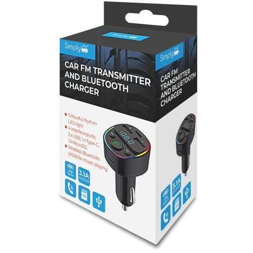Wireless Bluetooth Car FM Transmitter Kit 3 USB Charger MP3 Player AUX Handsfree